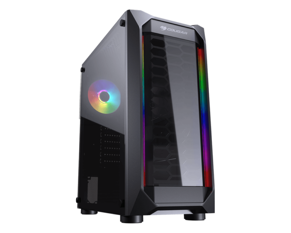Boitier Moyen Tour ATX Cougar MX410 RGB avec panneaux vitrés (Noir)