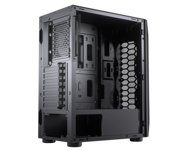 Boitier Moyen Tour ATX Cougar MX410 RGB avec panneaux vitrés (Noir) – Image 5