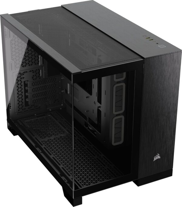 Boitier Mini Tour Micro ATX Corsair 2500X avec panneaux vitrés (Noir/Gris)