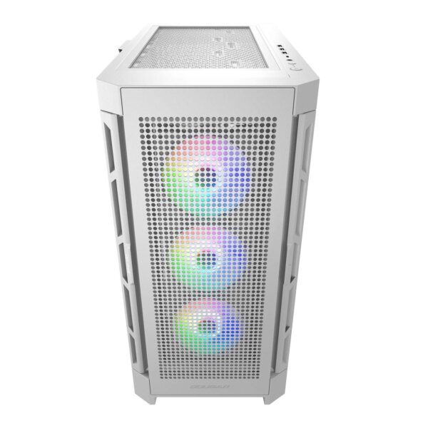 Boitier Moyen Tour E-ATX Cougar DuoFace Pro RGB avec panneaux vitrés (Blanc) – Image 3