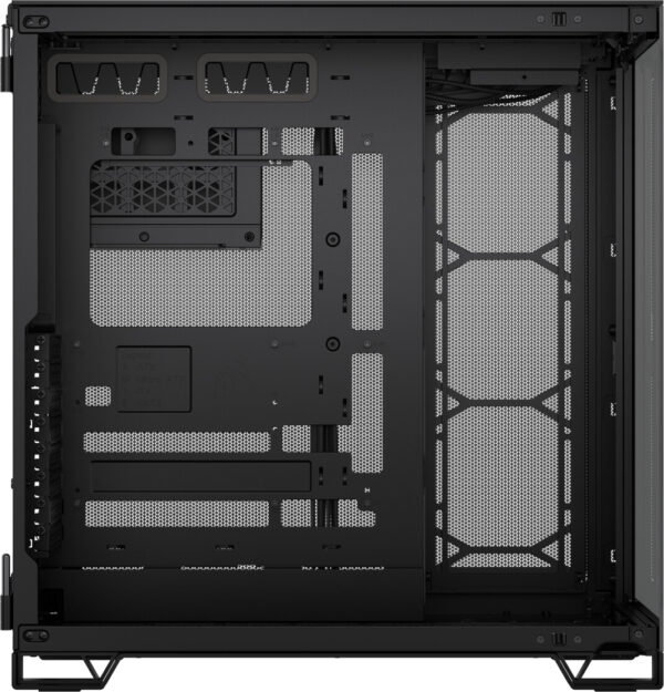 Boitier Moyen Tour E-ATX Corsair 6500X avec panneaux vitrés (Noir) – Image 4