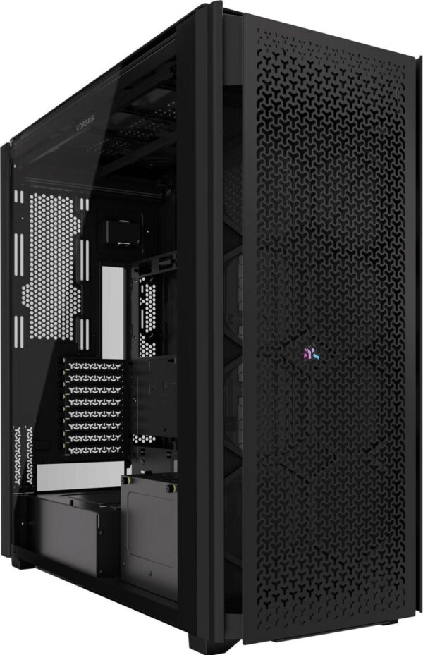 Boitier Grand Tour E-ATX Corsair 9000D Airflow RGB avec panneau vitré (Noir)