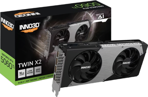 Carte Graphique Inno3D GeForce RTX 5060 Ti Twin X2 16Go