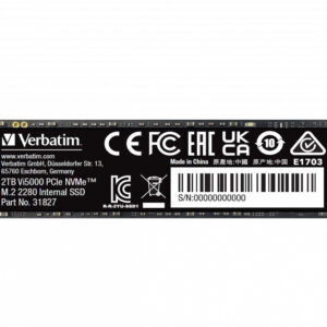 Disque SSD Verbatim Vi5000 2To - NVMe M.2 Type 2280