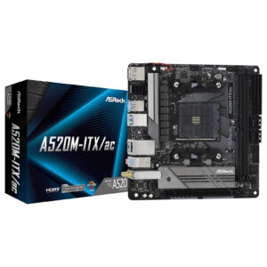Carte Mère ASRock A520M-ITX/ac (AM4) Mini-ITX