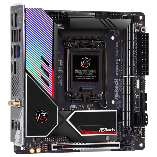 Carte Mère ASRock Z790 Phantom Gaming-ITX/TB4 DDR5 (Intel LGA 1700) Mini ITX – Image 4