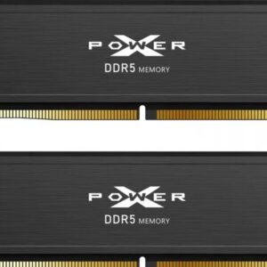 Kit Barrettes mémoire 32Go (2x16Go) DIMM DDR5 Silicon Power XPower Pulse 6400Mhz (Noir)