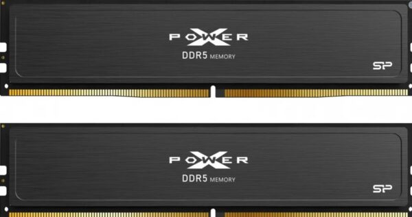 Kit Barrettes mémoire 32Go (2x16Go) DIMM DDR5 Silicon Power XPower Pulse 6400Mhz (Noir)