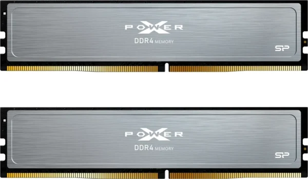 Kit Barrettes mémoire 32Go (2x16Go) DIMM DDR4 Silicon Power XPower Pulse 3200Mhz (Gris)