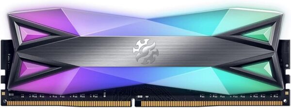 Barrette mémoire 16Go DIMM DDR4 Adata XPG SpectriX D60G RGB  3600Mhz (Noir)
