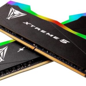 Kit Barrettes mémoire 32Go (2x16Go) DIMM DDR5 Patriot Viper Xtreme 5 RGB  7600MHz (Noir)