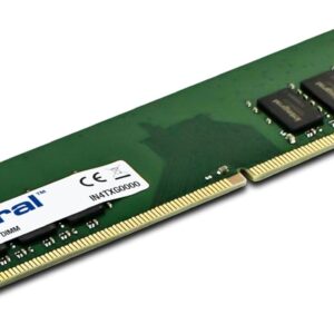 Barrette mémoire 32Go DIMM DDR4 Crucial  3200Mhz (Vert)