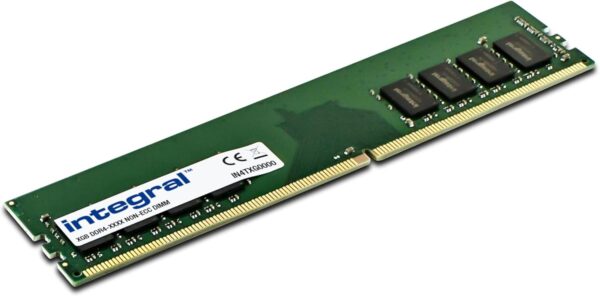 Barrette mémoire 8Go DIMM DDR4 Crucial  3200Mhz (Vert)