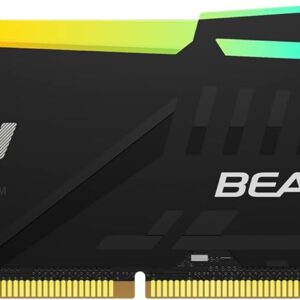 Barrette mémoire 32Go DIMM DDR5 Kingston Fury Beast RGB  5200MHz (Noir)