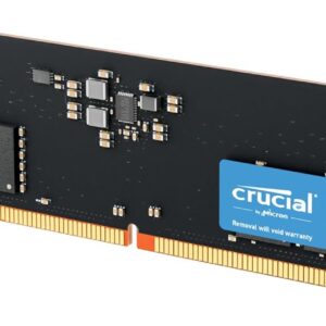 Barrette mémoire 16Go DIMM DDR5 Crucial  5200MHz (Noir)