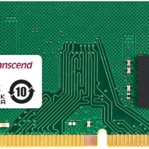 Barrette mémoire 16Go DIMM DDR4 Transcend 3200Mhz (Vert)