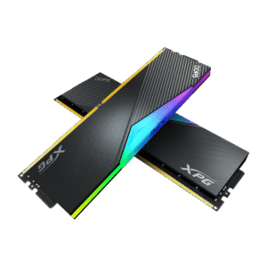 Kit Barrettes mémoire 32Go (2x16Go) DIMM DDR5 Adata XPG Lancer RGB  5200MHz (Noir)