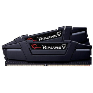 Kit Barrettes mémoire 16Go (2x8Go) DIMM DDR4 G.Skill RipJaws V  3200Mhz (Noir)