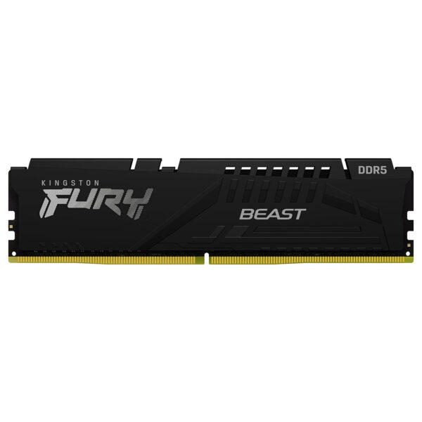 Barrette mémoire 16Go DIMM DDR5 Kingston Fury Beast  5200MHz (Noir)
