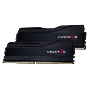 Kit Barrettes mémoire 32Go (2x16Go) DIMM DDR5 G.Skill Trident Z5  6000MHz (Noir) CL36