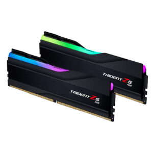 Kit Barrettes mémoire 32Go (2x16Go) DIMM DDR5 G.Skill Trident Z5 RGB  5200MHz (Noir)