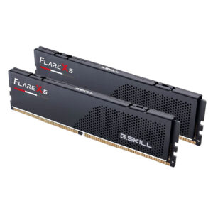 Kit Barrettes mémoire 32Go (2x16Go) DIMM DDR5 G.Skill Flare X5 5600MHz AMD Expo (Noir)