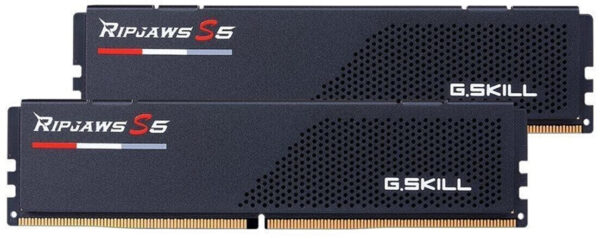 Kit Barrettes mémoire 32Go (2x16Go) DIMM DDR5 G.Skill Ripjaws S5  5200MHz (Noir)