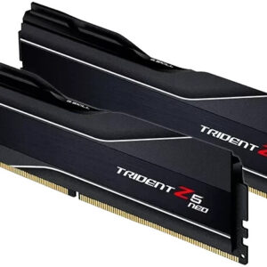 Kit Barrettes mémoire 32Go (2x16Go) DIMM DDR5 G.Skill Trident Z5 Neo 5600MHz AMD Expo (Noir)