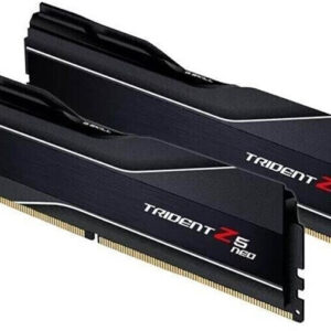 Kit Barrettes mémoire 32Go (2x16Go) DIMM DDR5 G.Skill Trident Z5 Neo 6000MHz CL32 AMD Expo (Noir)