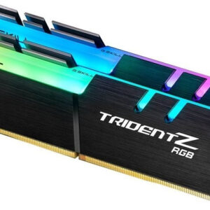 Kit Barrettes mémoire 16Go (2x8Go) DIMM DDR4 G.Skill Trident Z RGB  3600Mhz (Noir) compatible AMD