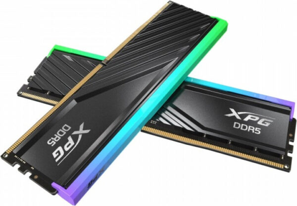 Kit Barrettes mémoire 32Go (2x16Go) DIMM DDR5 Adata XPG Lancer Blade RGB  6400MHz (Noir)