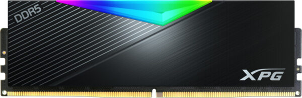 Barrette mémoire 16Go DIMM DDR5 Adata XPG Lancer RGB  5200MHz (Noir)